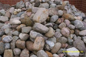 Granit Kiesel bunt